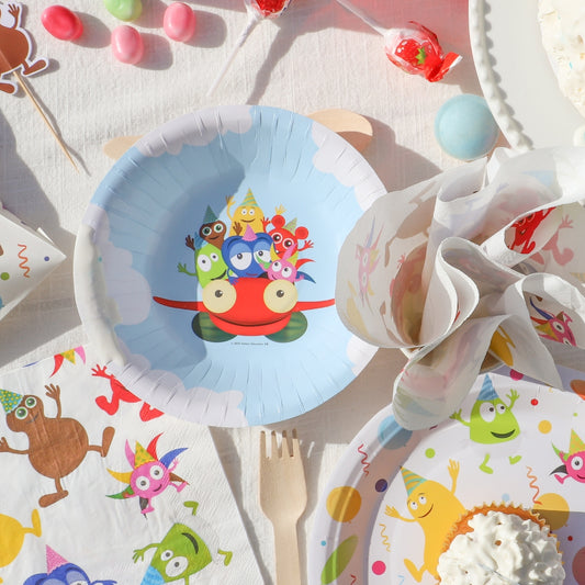 Pappersskål, Babblarna, 8-pack-Astroworld