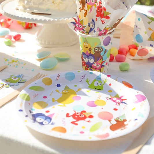 Papperstallrik, Babblarna, 8-pack-Astroworld