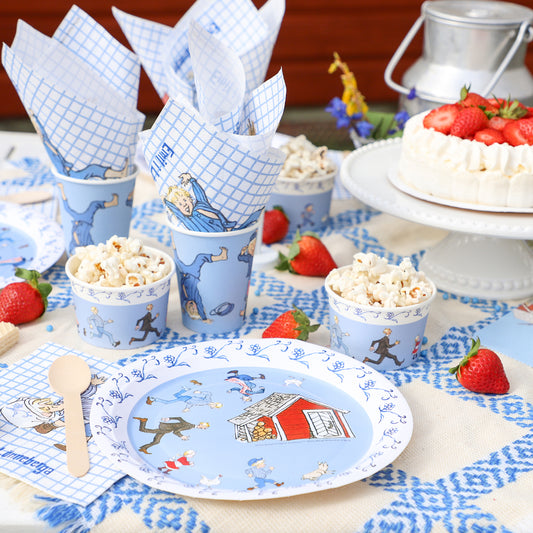 Papperstallrik, Emil, 8-pack-Astroworld