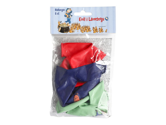 Ballonger, Emil i Lönneberga, 6-pack