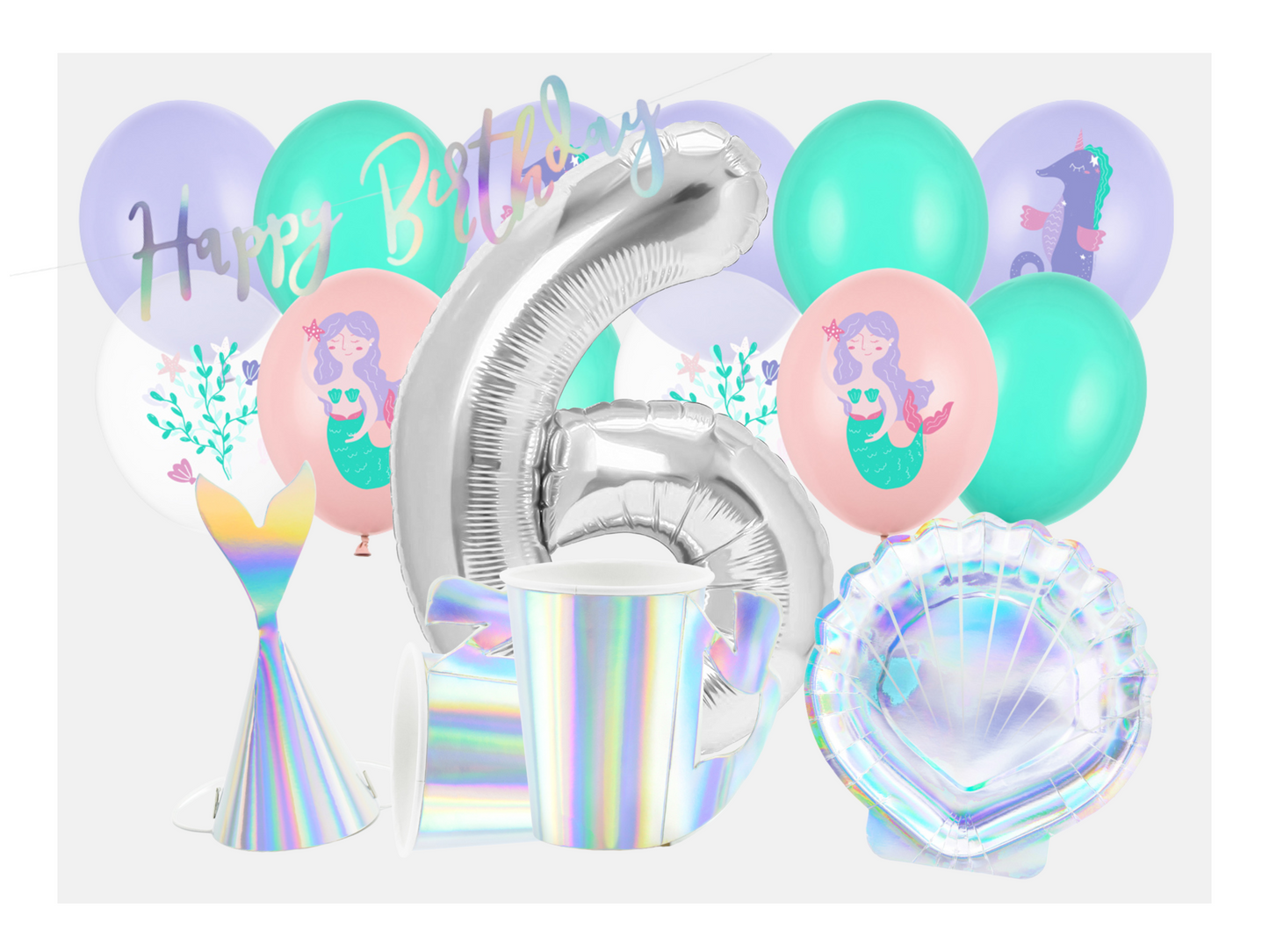 Kalaskit Mermaid (6 år)