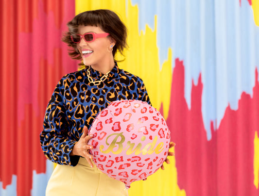 Folieballong, Bride Rosa, 35cm-Astroworld