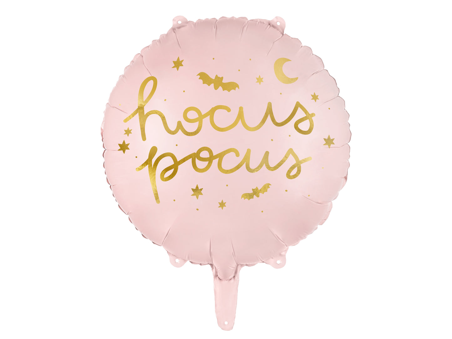 Folieballong, Hocus Pocus Rosa, 35cm