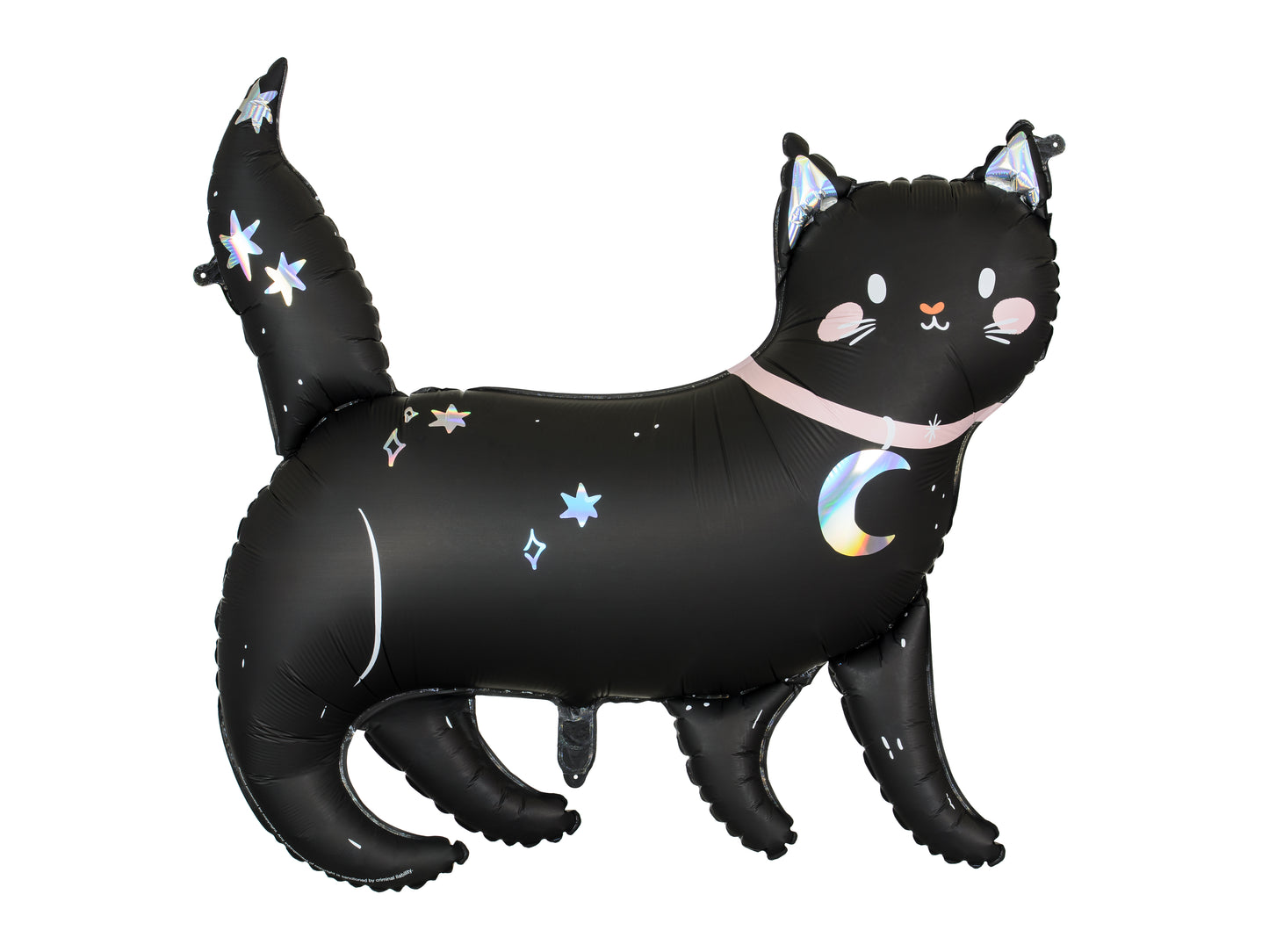 Folieballong, Svart katt, 81cm