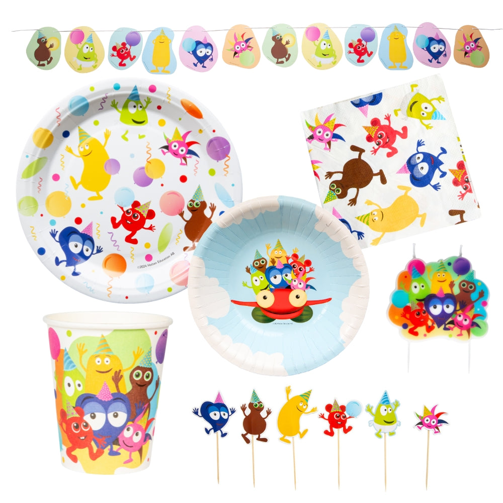 Papperstallrik, Babblarna, 8-pack-Astroworld