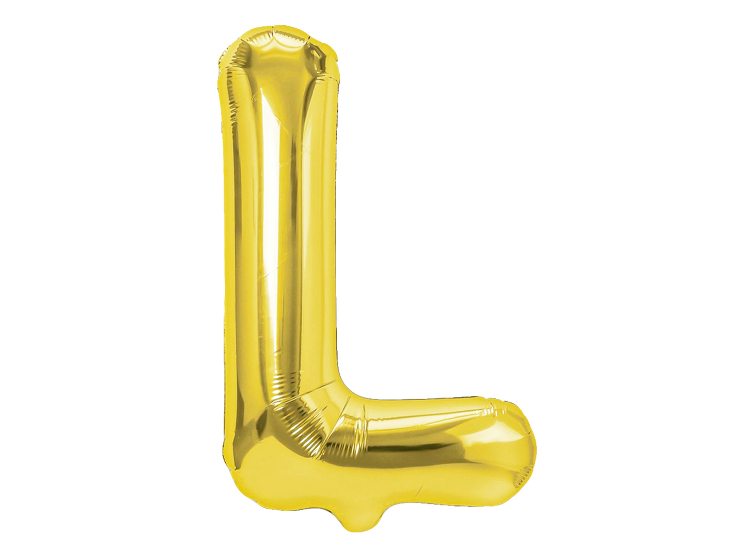 Bokstavsballong, Guld, 40cm