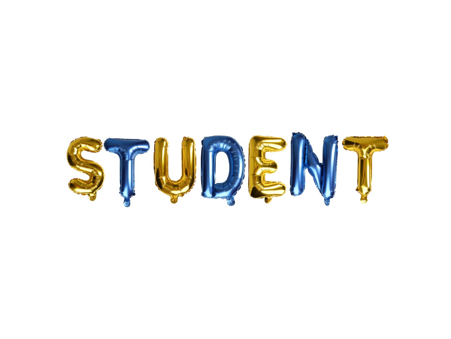 Folieballong, Student, 40cm