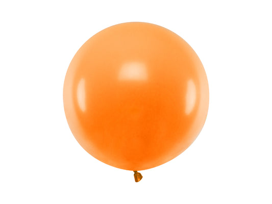 Ballong, Pastell Orange, 60cm