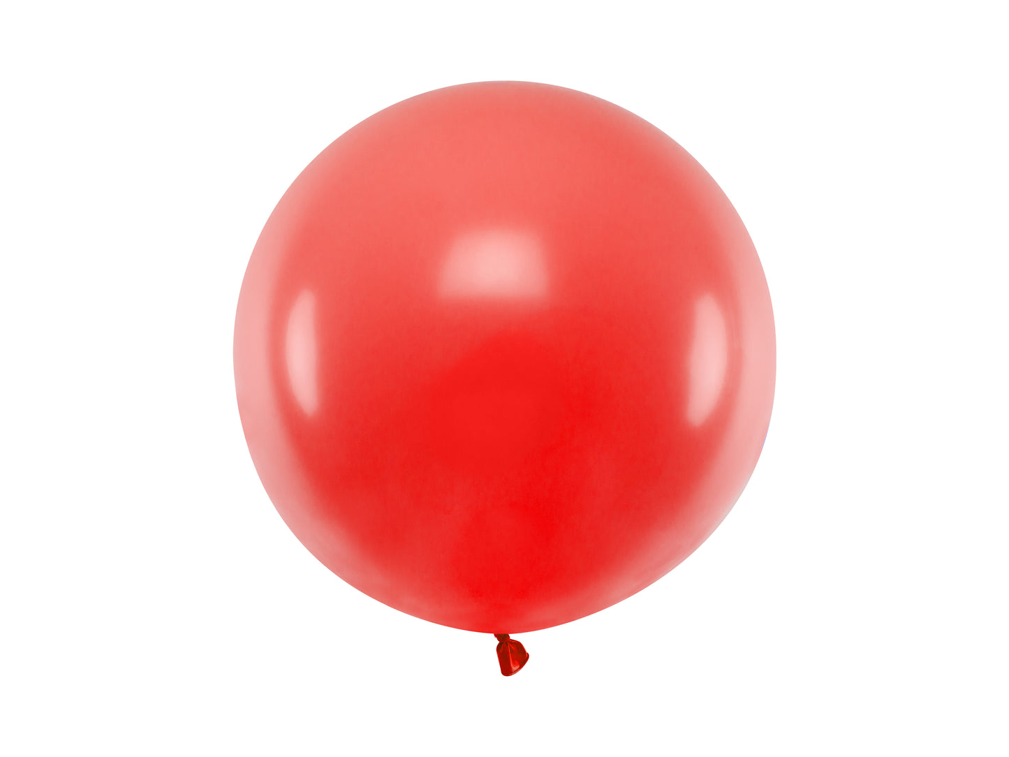 Ballong, Pastell Röd, 60cm