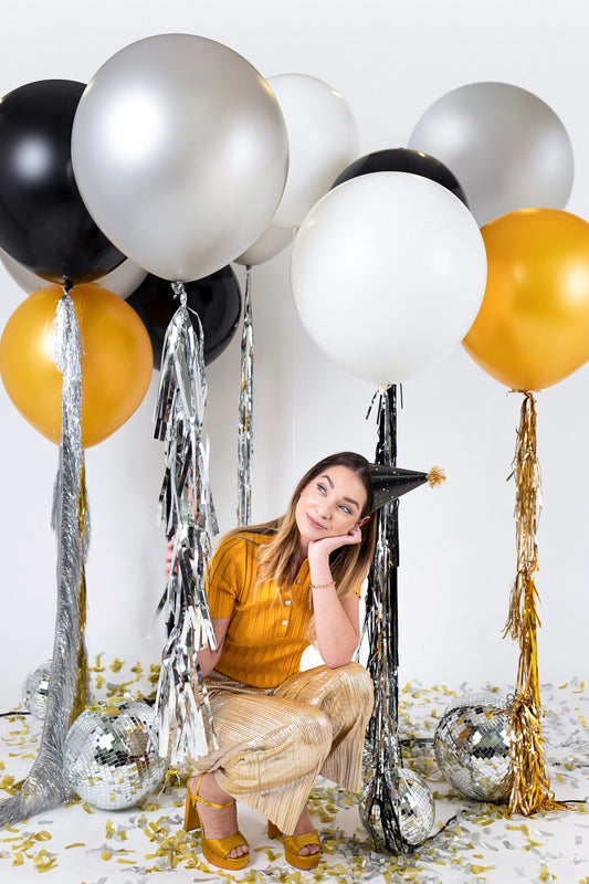 Ballong, Pastell Vit, 60cm