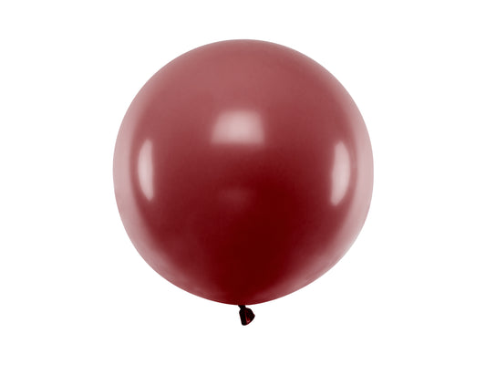 Ballong, Pastell Burgundy, 60cm
