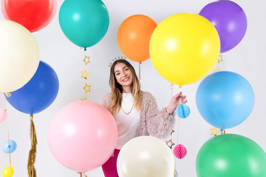 Ballong, Pastell Blå, 60cm