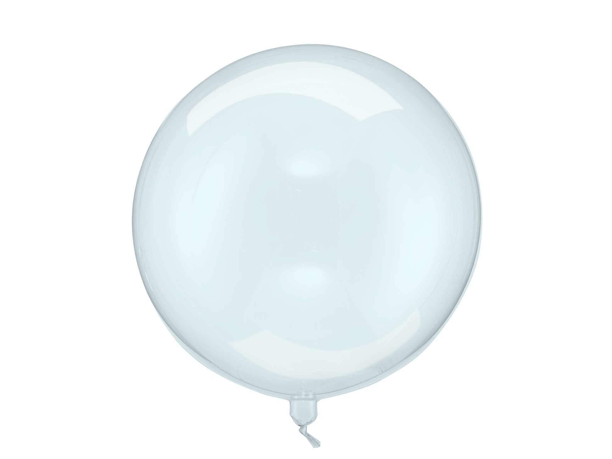 Ballong, Transparent Blå, 40cm-Astroworld