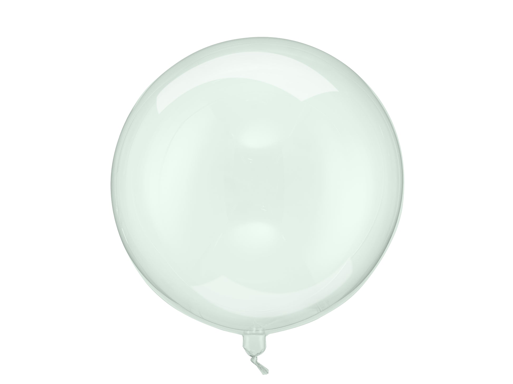 Ballong, Transparent Grön, 40cm-Astroworld