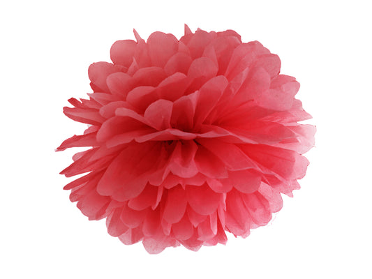 Pompom, Röd, 25cm-Astroworld