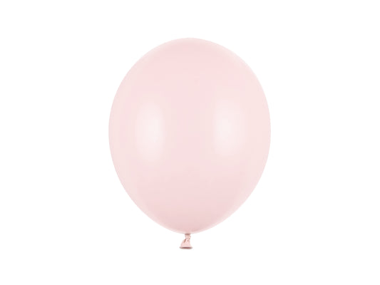 Ballonger, Pastell Ljusrosa, 10-pack