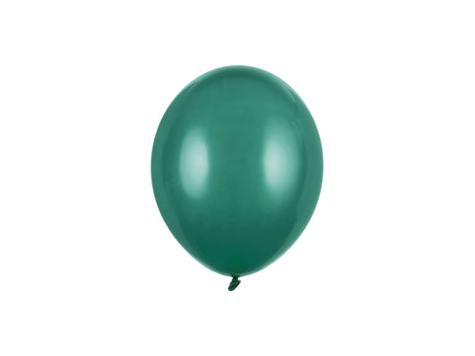 Ballonger, Pastell Flaskgrön, 12cm, 100-pack