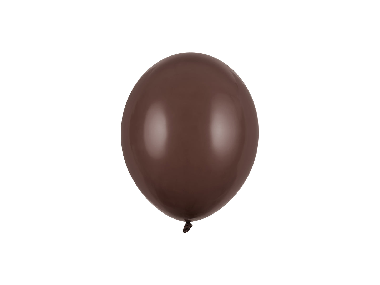 Ballonger, Pastell Kakao, 12cm, 100-pack