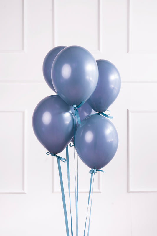 Ballonger, Marinblå, 10-pack
