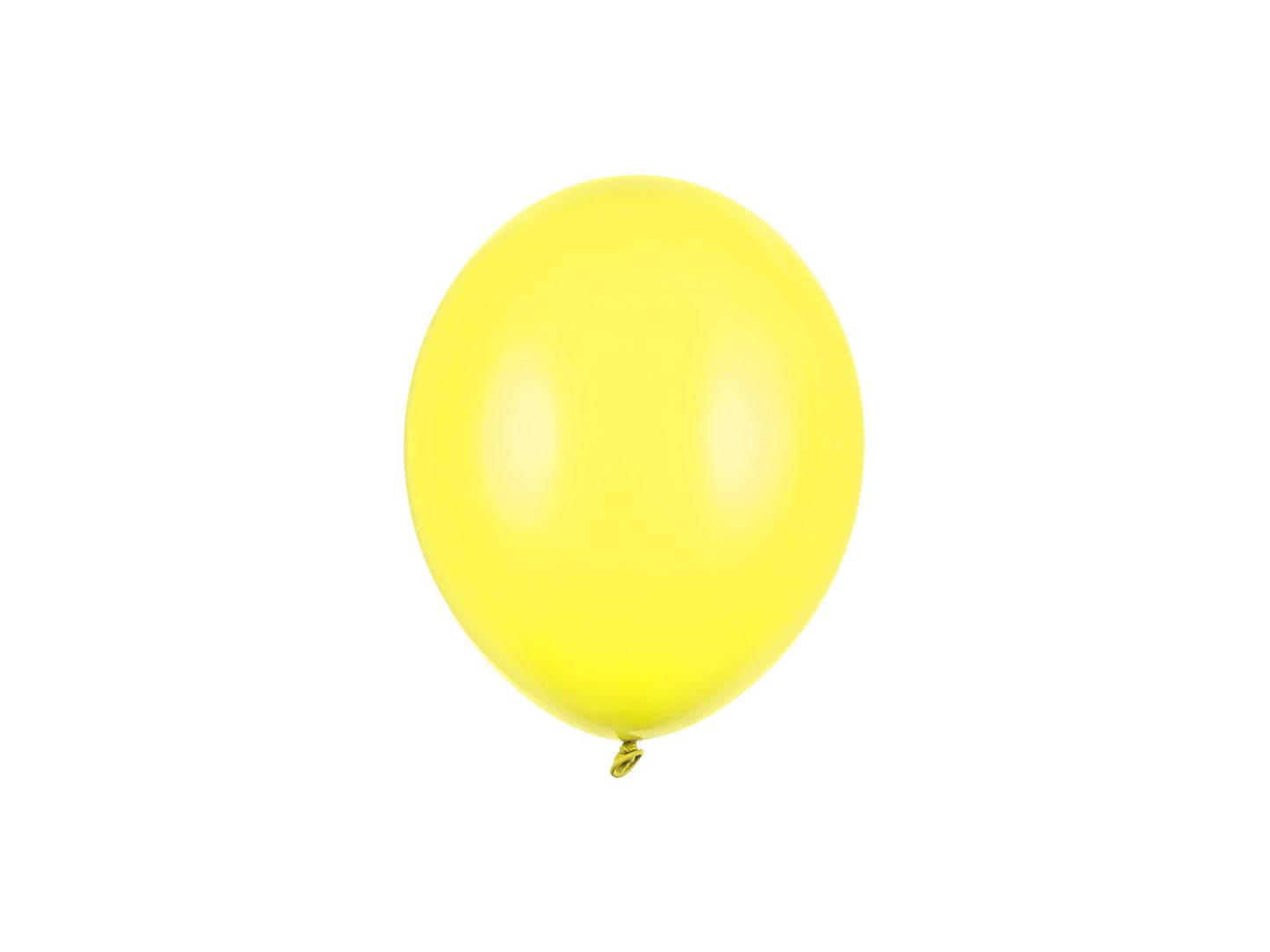 Ballonger, Pastell Citrongul, 12cm, 100-pack
