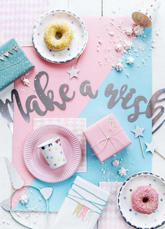 Papperstallrik, Stjärnor, 6-pack-Astroworld