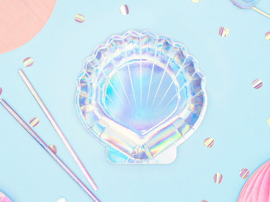 Papperstallrik, Snäcka, 6-pack-Astroworld