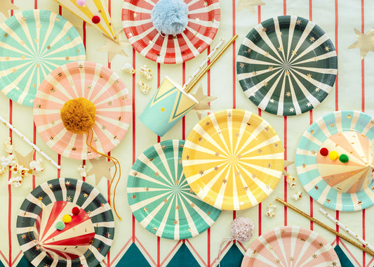 Papperstallrik, Cirkus, 6-pack-Astroworld