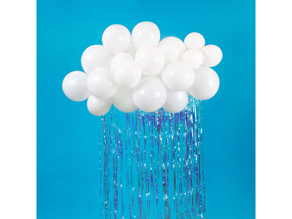 Ballonger, Vita, 12cm, 20-pack