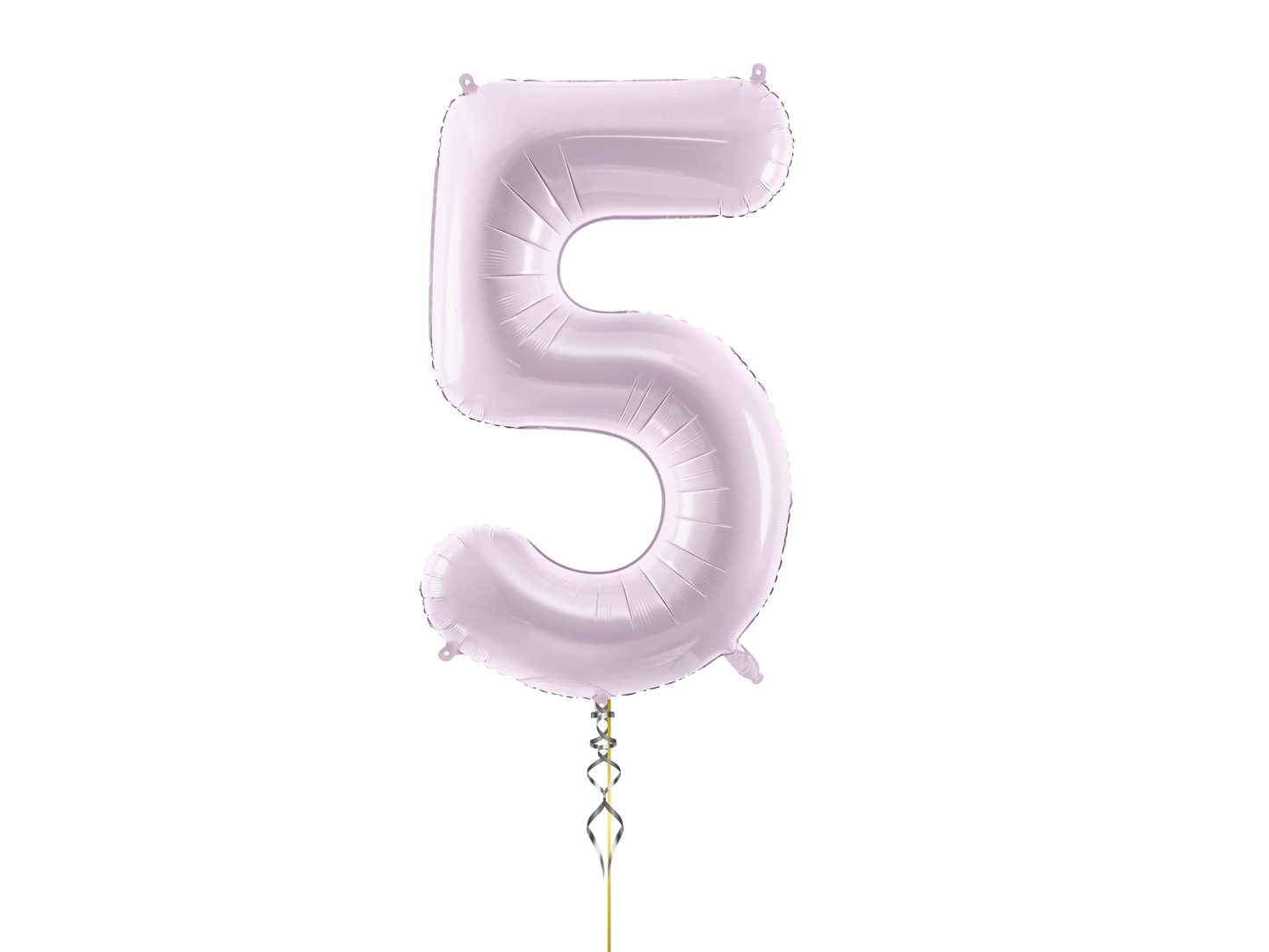 Heliumballong 1 siffra Ljuslila