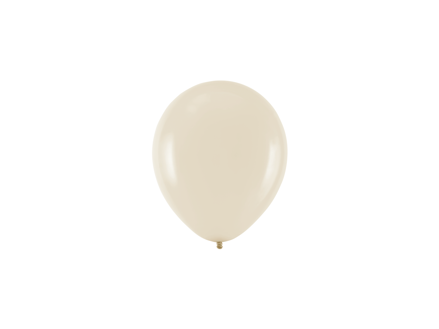 Ballonger, Pastell Latte, 12cm, 20-pack