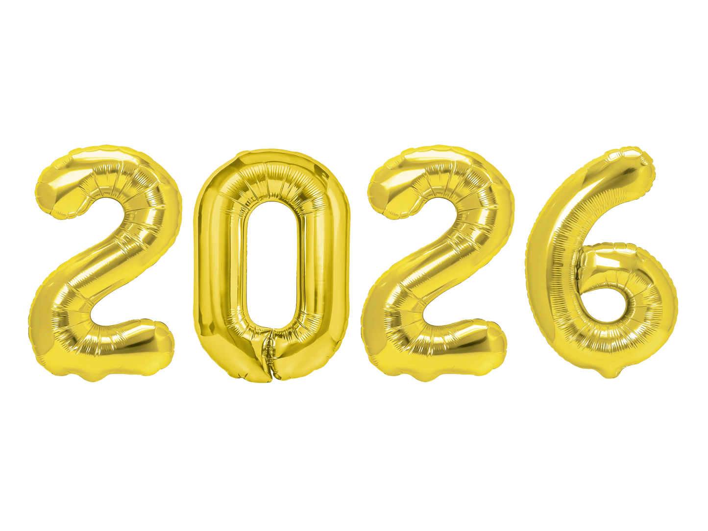 Folieballong, 2026, Guld, 70cm