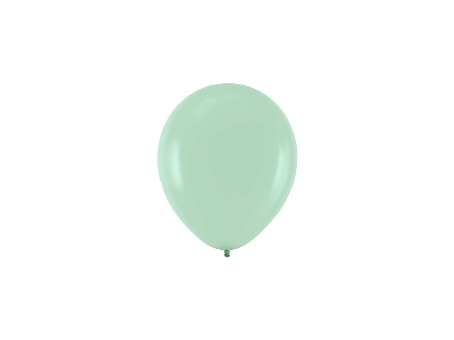 Ballonger, Pastell Mint, 12cm, 20-pack