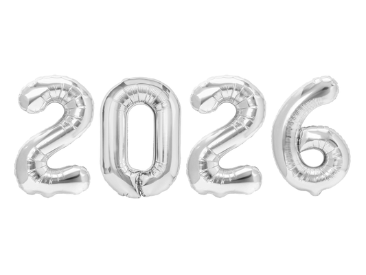 Folieballong, 2026, Silver, 70cm