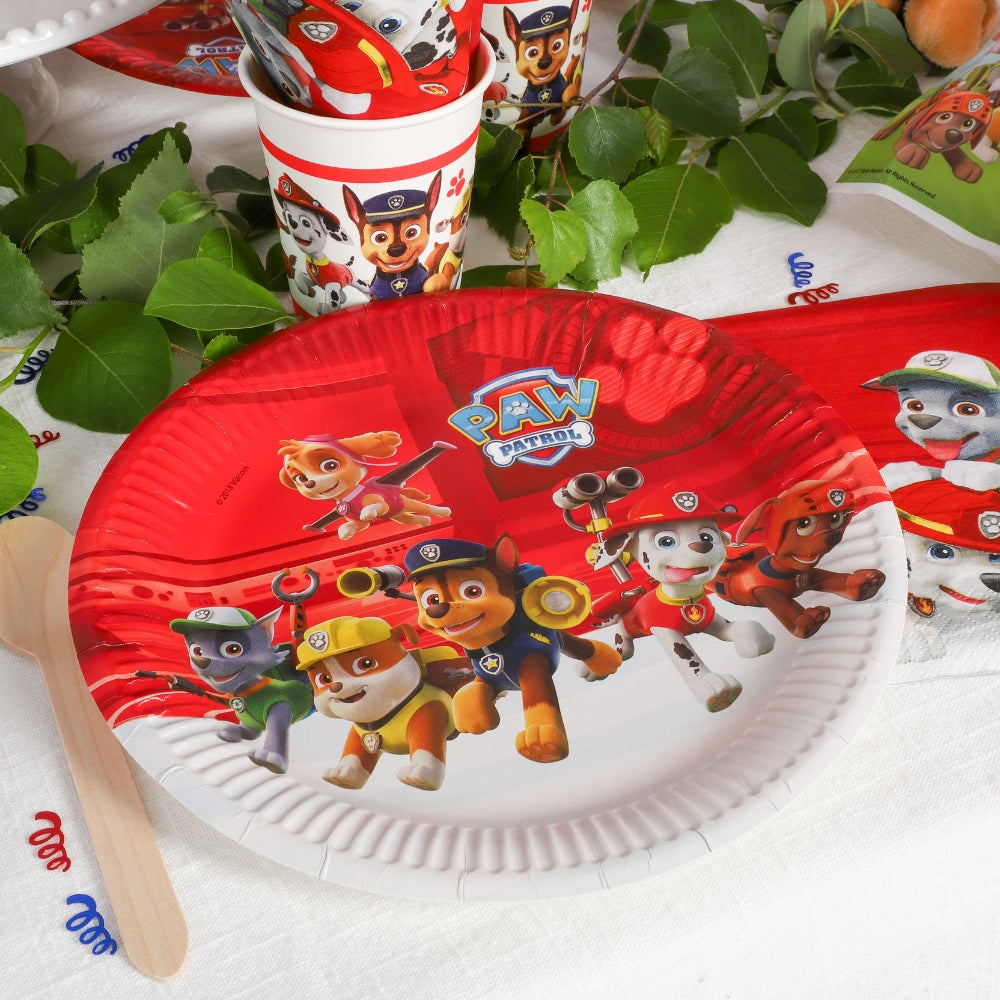 Papperstallrik, Paw Patrol, 8-pack