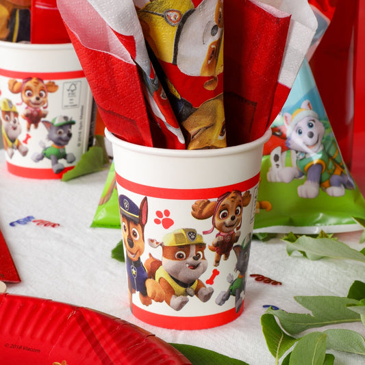 Pappersmugg, Paw Patrol, 8-pack