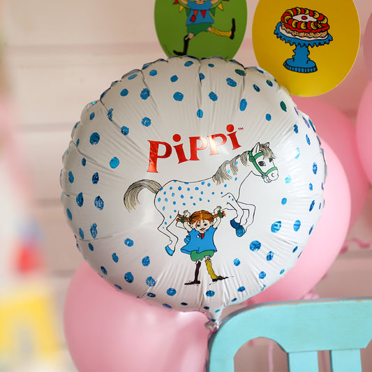 Folieballong, Pippi Långstrump, 45cm