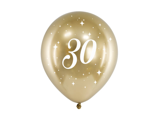 Ballonger, 30 år, 6-pack