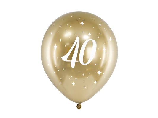 Ballonger, 40 år, 6-pack