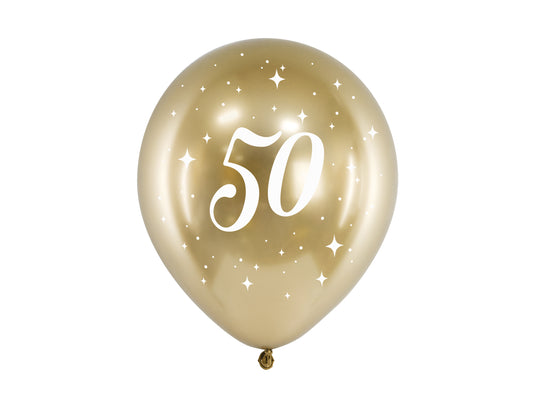 Ballonger, 50 år, 6-pack