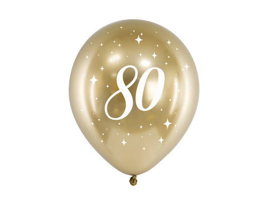 Ballonger, 80 år, 6-pack