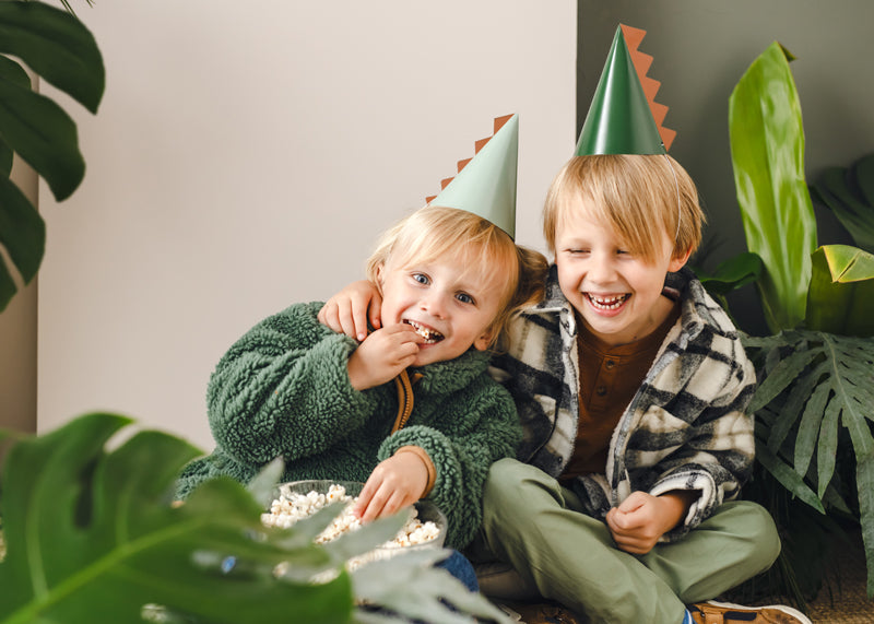 Partyhattar, Dinosaurie, 6-pack