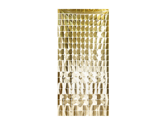 Draperi, Square Guld, 100x200cm