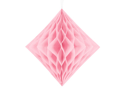 Honeycomb, Ljusrosa, 30cm