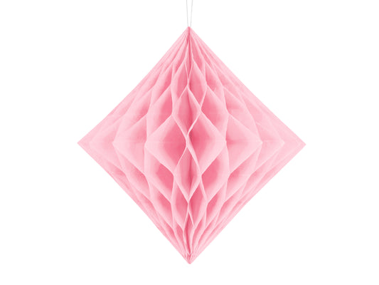 Honeycomb, Ljusrosa, 30cm