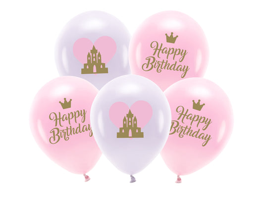 Ballonger, Happy Birthday, 5-pack