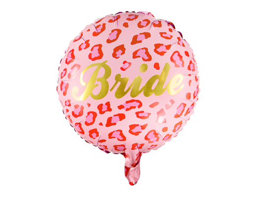 Folieballong, Bride Rosa, 35cm