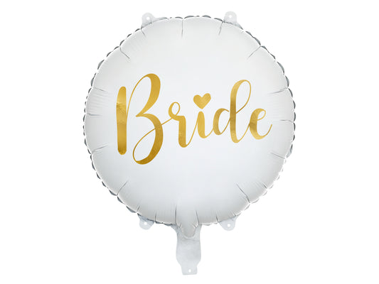 Folieballong, Bride, 35cm