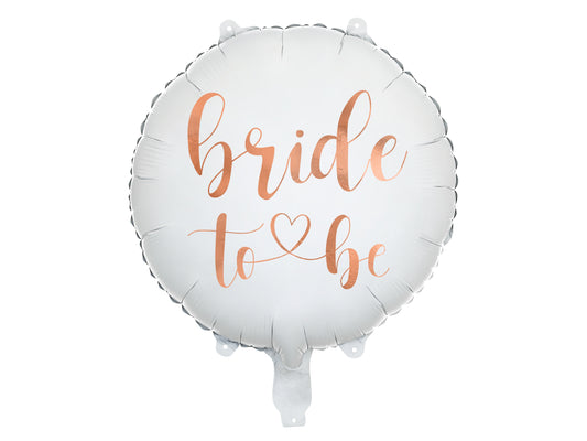 Folieballong, Bride to be, 35cm