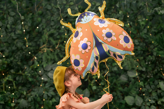 Folieballong, Nyckelpiga, 70cm