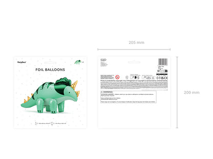 Folieballong, Dinosaurie, 93cm